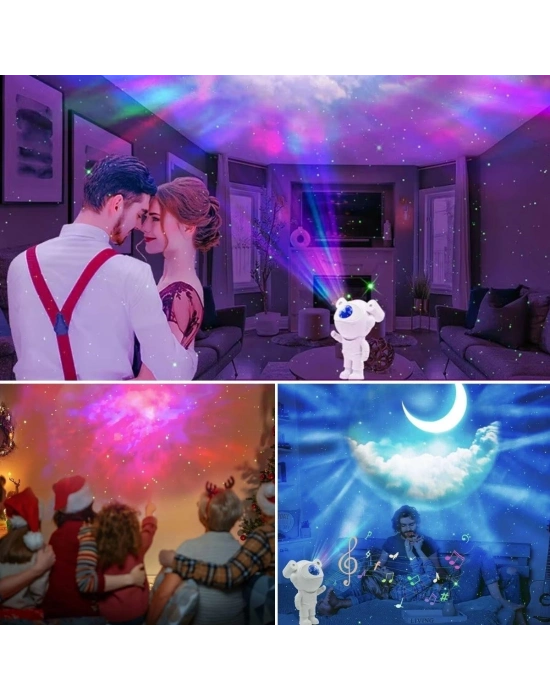 ®  Stickerlı ,Kumandalı ASTRONOT Model Gece ası