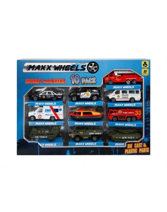 ®  Street Machine 10lu Metal Oto Seti