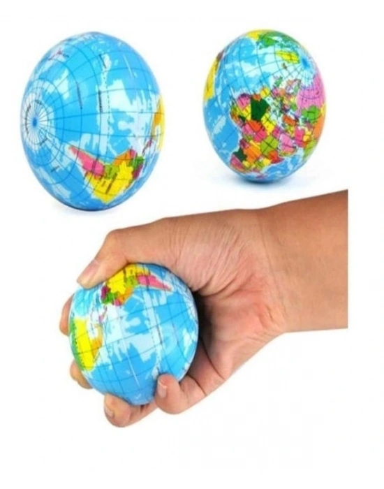 Stres Topu Dünya Haritalı - Battal Boy