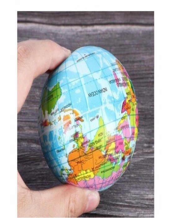 Stres Topu Dünya Haritalı - Orta Boy