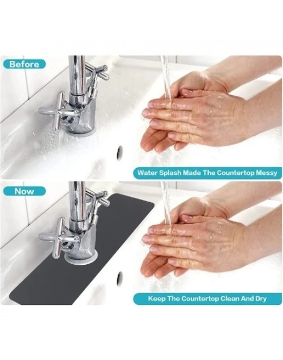 Su Emici Sihirli Lavabo Kenar Matı