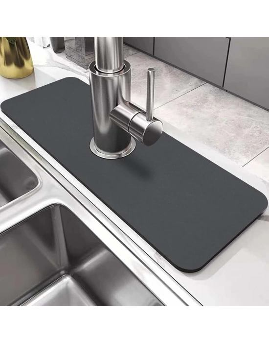 Su Emici Sihirli Mutfak Banyo Musluk Matı Lavabo Kenar Matı