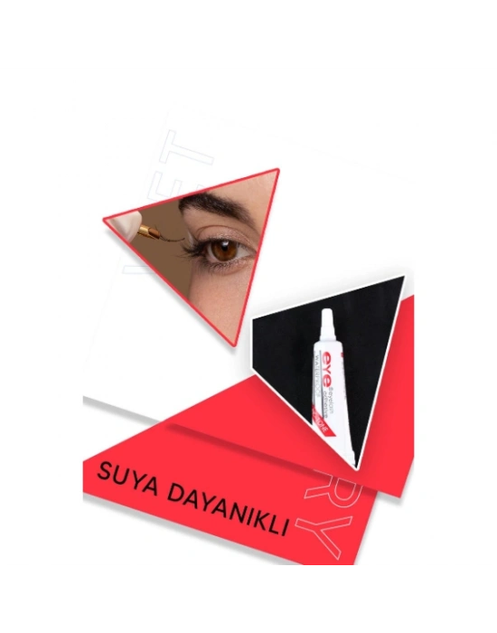 Su Geçirmez Kirpik Yapıştırıcısı Glue Siyah Renk