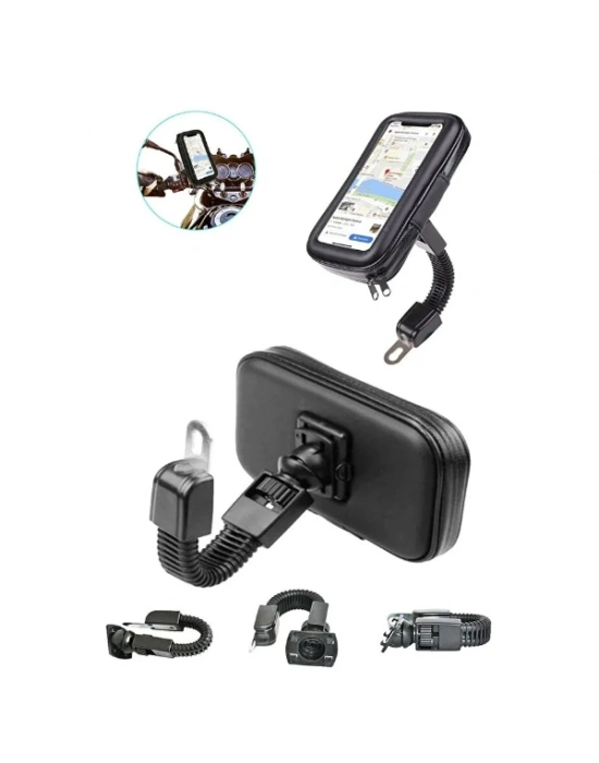 Su Geçirmez Motosiklet Telefon Tutucu