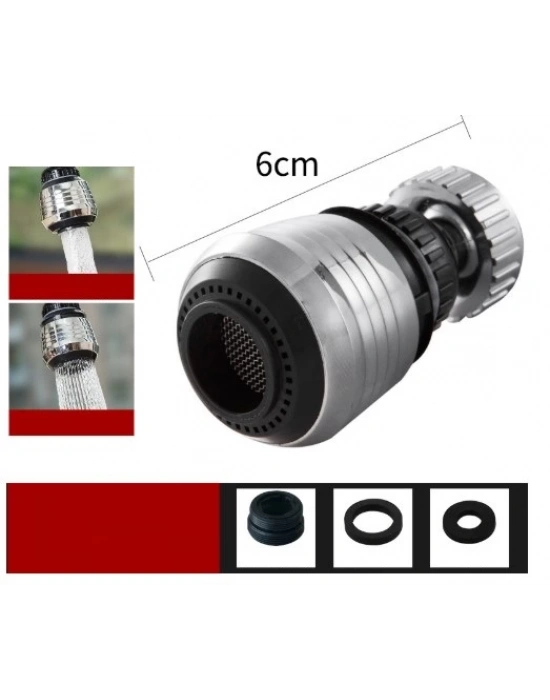 Su Tasarruflu 2 Modlu Musluk Başlığı Kısa
