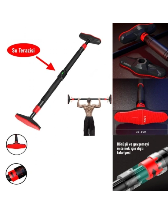 Su Terazili Barfiks Demiri 70-100 cm