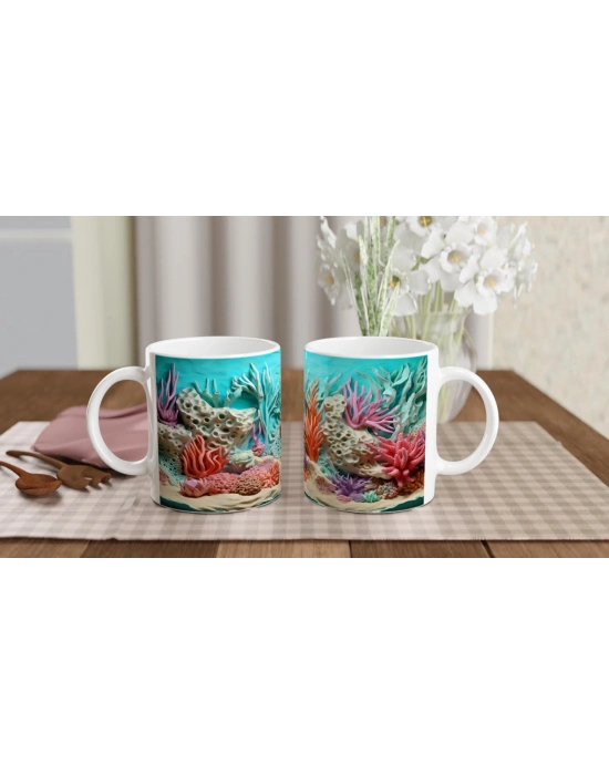 Sualtı Bitki Bahçesi Kupa Bardak