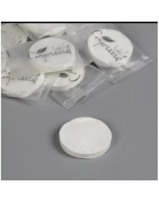 Suda Büyüyen Sıkıştırılmış Mendil 20 Adet