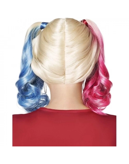 Suicide Squad Harley Quinn Kostüm Peruk