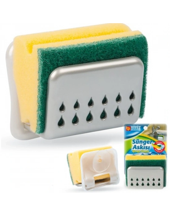 Sünger Askısı Sponge Hanger -bulaşık Süngeri Askısı