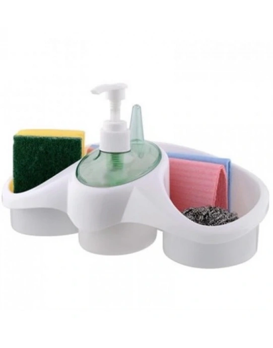 Sünger Hazneli Sıvı Sabunluk - Deterjanlık