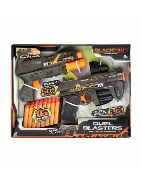 Sünger Mermi Atan Dart Tabanca Seti