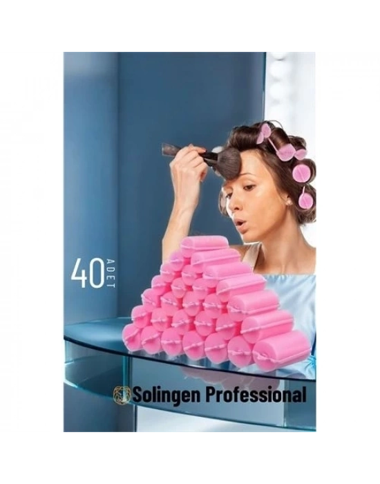 Süngerli Gece Bigudisi 3 cm 40 Adet Solingen Professional