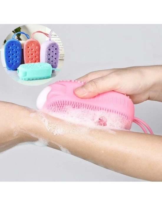 Süngerli Silikon Banyo Kesesi