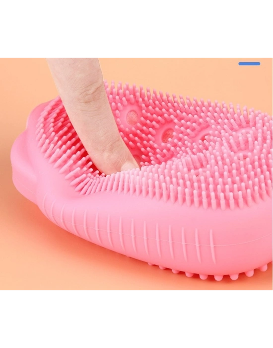 Süngerli Silikon Banyo Kesesi