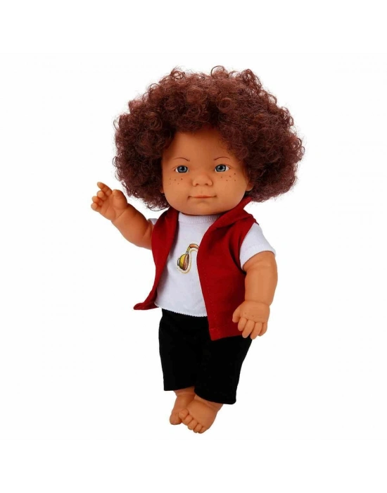 Sunman Kıvırcık Saçlı Curly Bebek 35 Cm