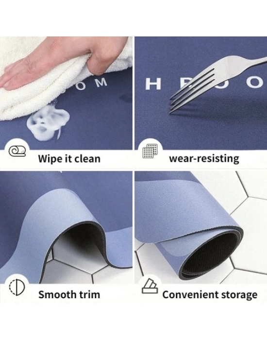 Süper Emici Banyo Duş Paspası