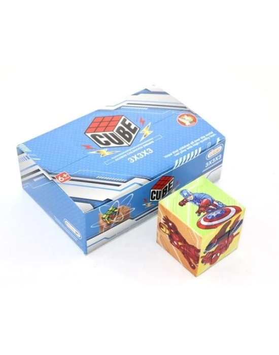 Süper Kahramanlı Küp Yapboz