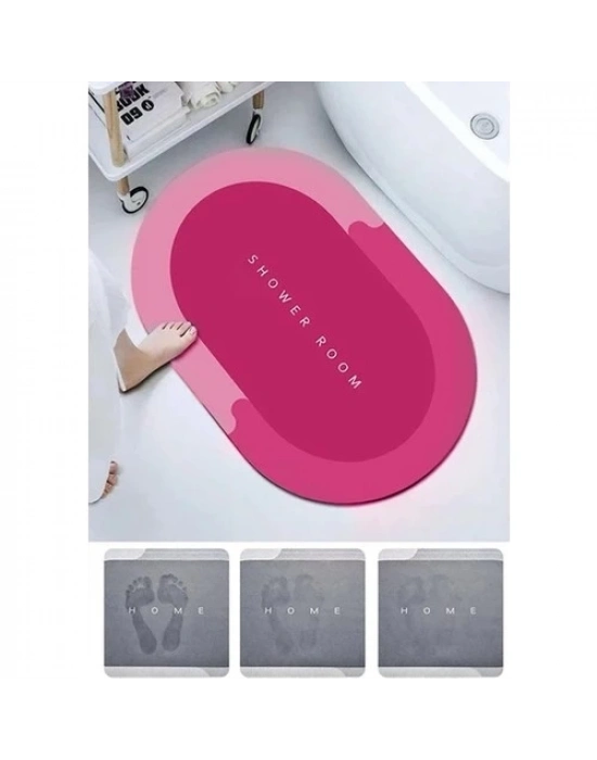 Süper Su Emici Kaymaz Tabanlı Paspas