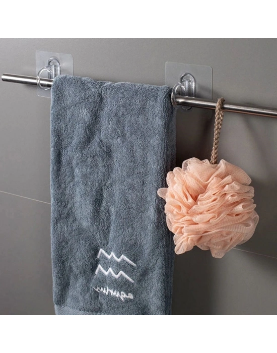 ® Süper Yapışkanlı Çok Amaçlı Cember Askı 2 Adet