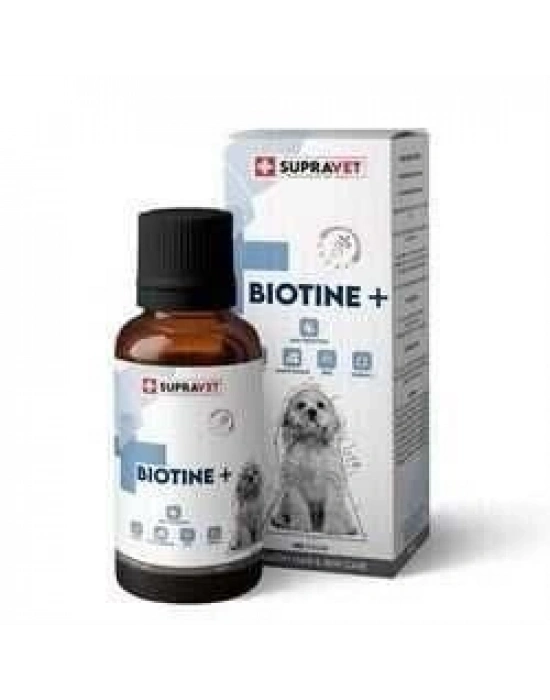 Supravet Biotine Extra Köpek Deri ve Tüy Sağlığı Damlası 100 Ml