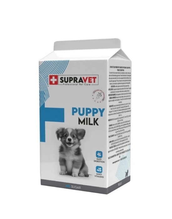 Supravet Hamile ve Yavru Köpekler için Taurinli Köpek Süt Tozu 150 Gr