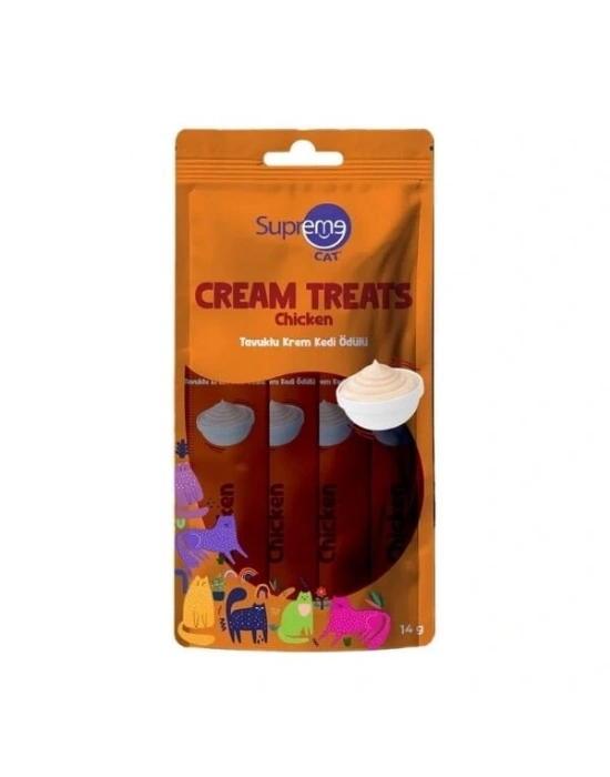 Supreme Cat Tavuklu Sıvı Kedi Ödül Maması 1 Adet 4x14 Gr