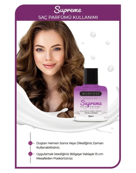 Supreme Saç Parfümü 100 ML - Mat ve Kuru Saçlar İçin - mrfs