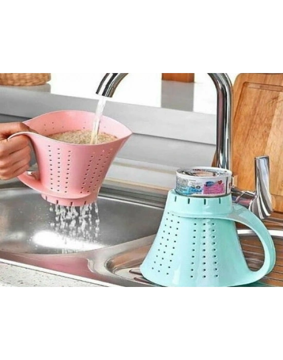 Sürahi Şeklinde Pirinç Yıkama Süzgeci