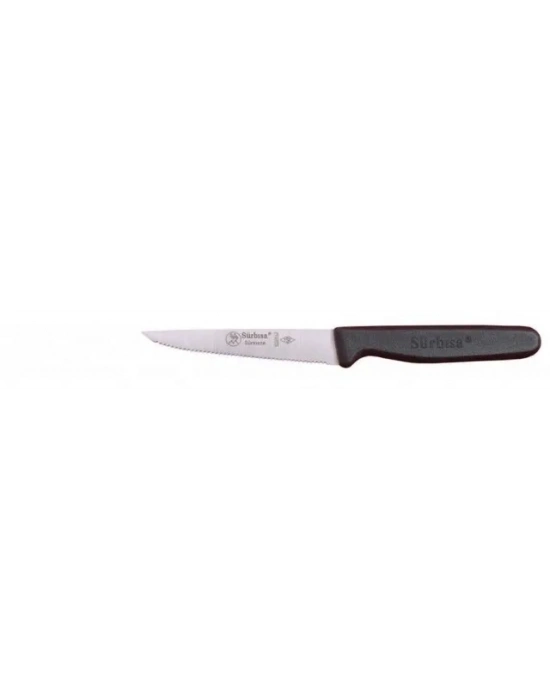 Sürbısa 61004lz - Sürmene Lazerli, Tırtıklı Sebze Bıçağı 9,5cm