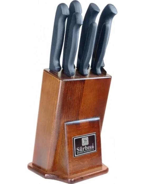 Sürbısa 61510 - Sürmene Mutfak Bıçakları Seti - 7 Li Set