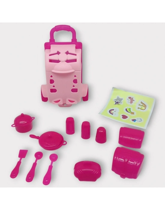 Sürpriz Oyuncak Pazar Arabası - 10 Parça - 02104