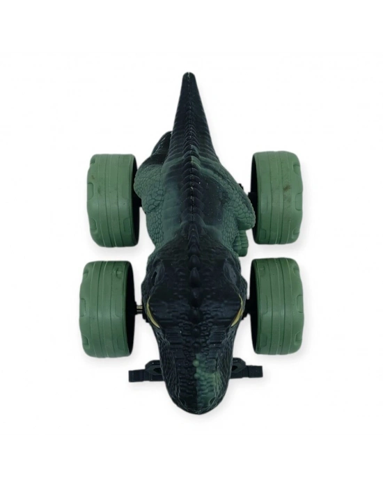 Sürtmeli Dinazor Arabalar 12 cm - H-20 - Stegosaurus - Yeşil