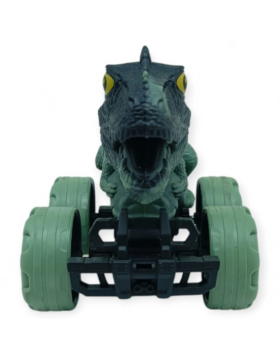 Sürtmeli Dinazor Arabalar 12 cm - H-20 - Stegosaurus - Yeşil