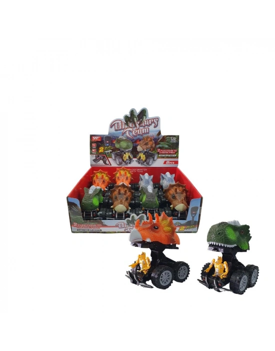 Sürtmeli Dinazor Robota Dönüşen Araba 14 Cm - A190402
