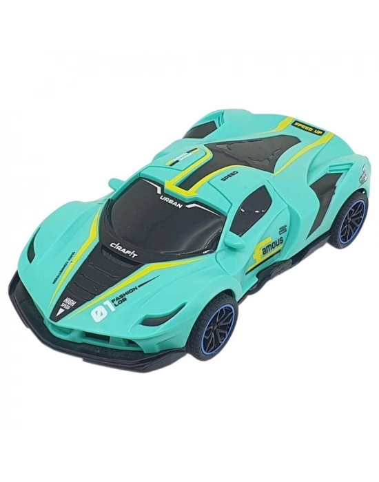Sürtmeli Drift Arabalar 15 cm - D400-52 - Turkuaz