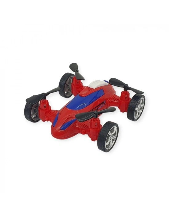 Sürtmeli Drone Araba Hareketli Pervane - Kırmızı