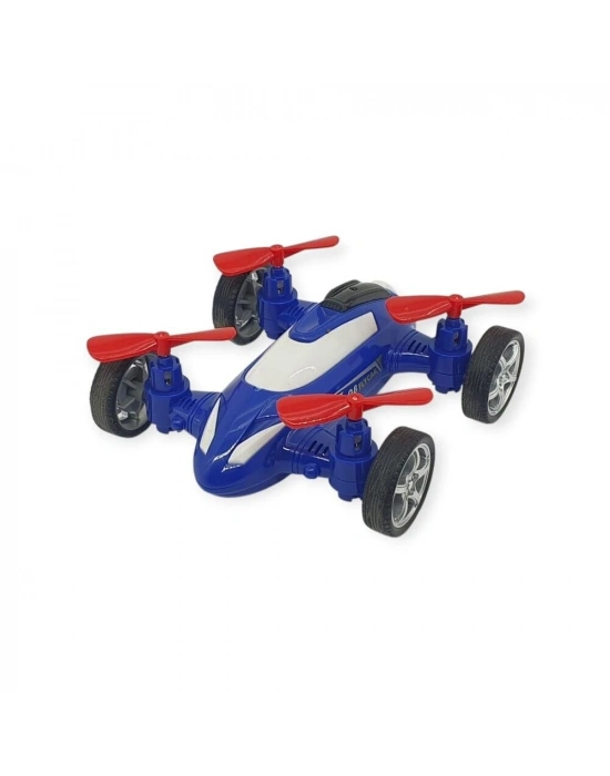 Sürtmeli Drone Araba Hareketli Pervane - Mavi