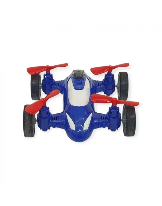 Sürtmeli Drone Araba Hareketli Pervane - Mavi