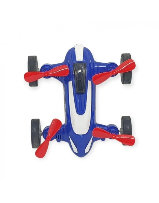 Sürtmeli Drone Araba Hareketli Pervane - Mavi