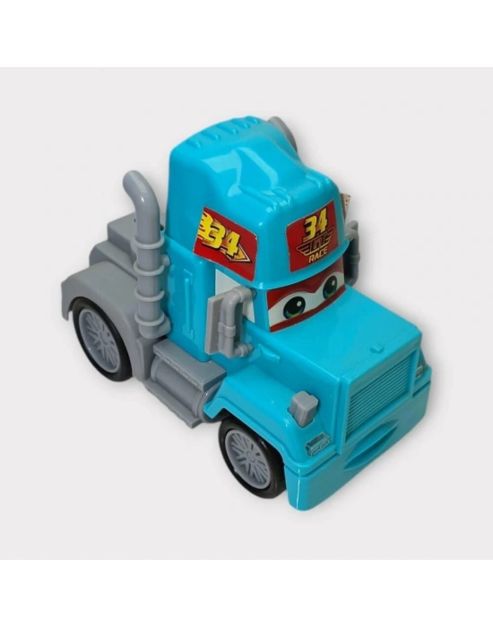 Sürtmeli Oyuncak Tır - Mavi