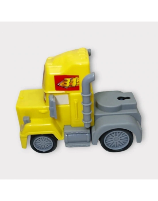 Sürtmeli Oyuncak Tır - Sarı