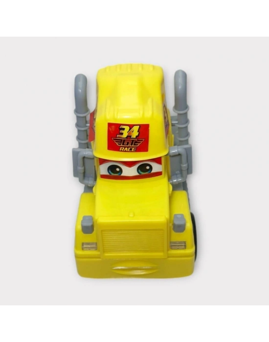 Sürtmeli Oyuncak Tır - Sarı