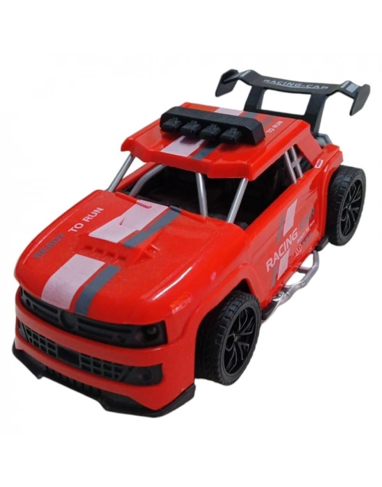 Sürtmeli Yarış Arabası - Kırmızı