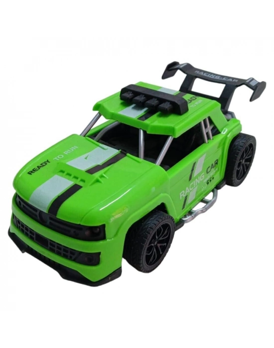 Sürtmeli Yarış Arabası - Yeşil