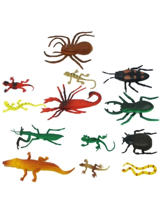 Sürüngenler ve Böcekler Poşetli