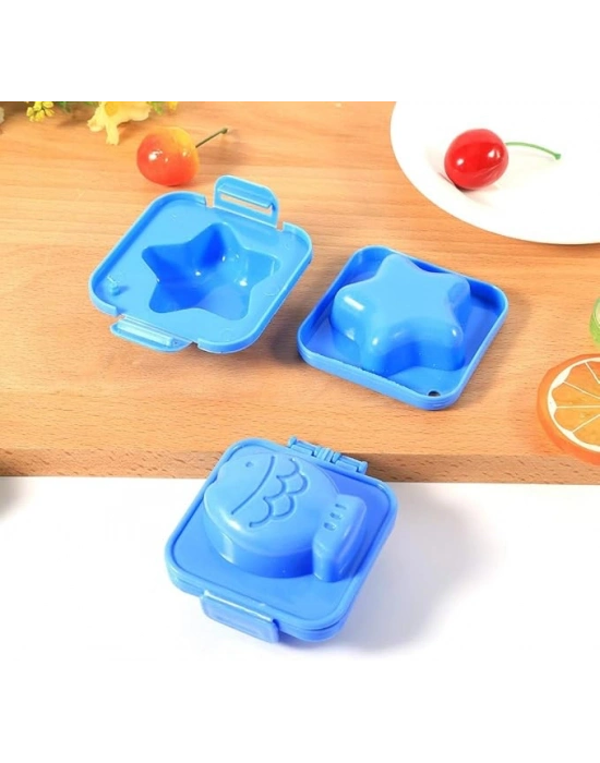 Suşi Ve Haşlanmış Yumurta Kalıbı 3 Adet