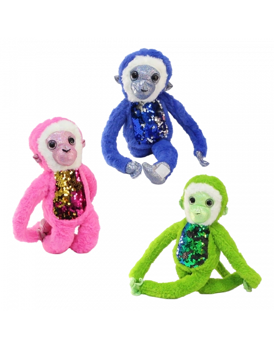 ® Süslü Maymunlar Peluş Oyuncak 45 cm 1 adet