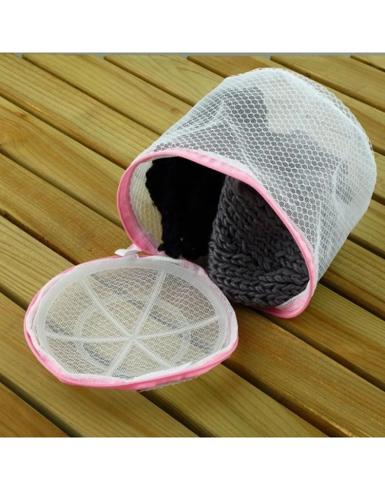 Sütyen Yıkama Filesi Tam Korumalı Hassas Çamaşır Yıkama Aparatı