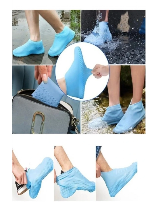 Suya Dayanıklı Silikon Ayakkabı Yağmurluğu - Ayakkabı Kılıfı Erkek